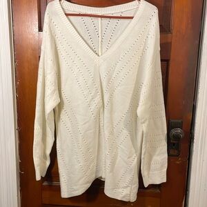 White/Cream Sweater